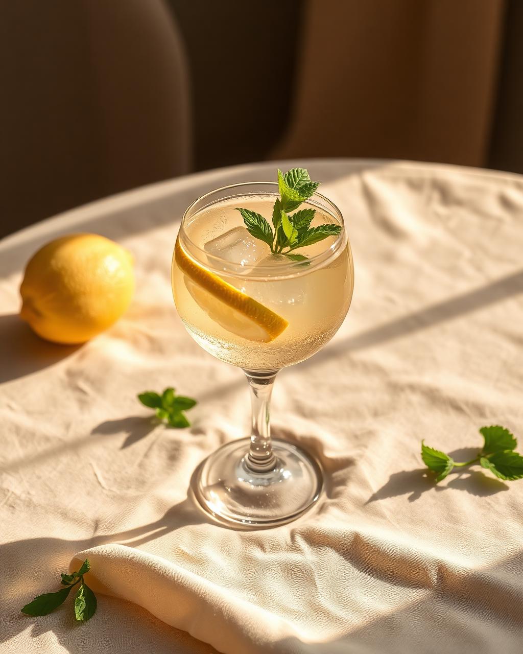 Elderflower spritz
